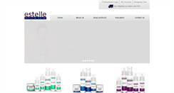 Desktop Screenshot of estelleskincare.com